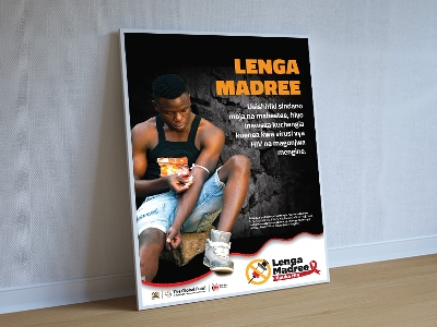 Lenga Madree Poster design